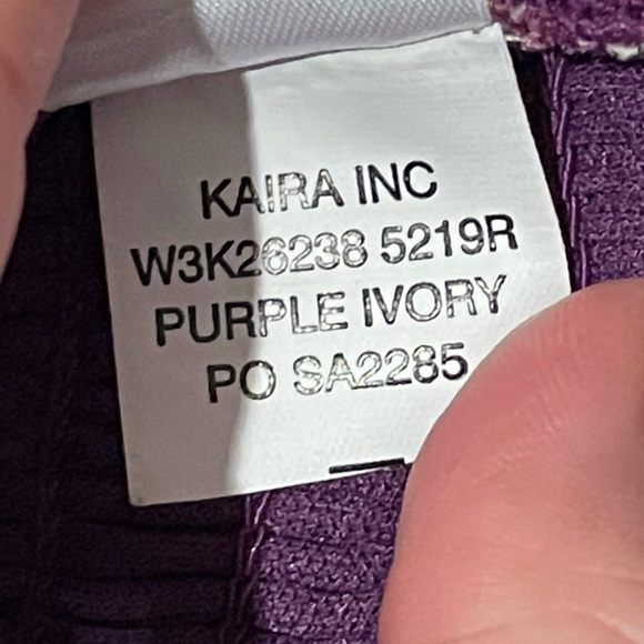 Band of the free nwt AGATHE PURPLE FLORAL SMOCKED TOP - Picture 8 of 11